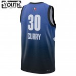 All-Star 2023 Trikot Team 1 Stephen Curry 30 Nike Blau Swingman - Kinder